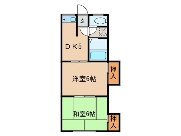 さくら荘の物件間取画像